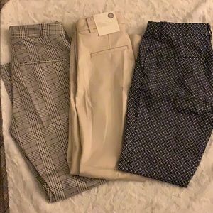 Lot of 3 H&M Capri Slacks NWT